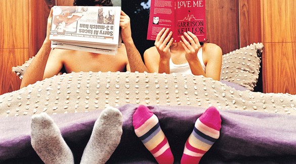 Når far og mor får plunder i senga