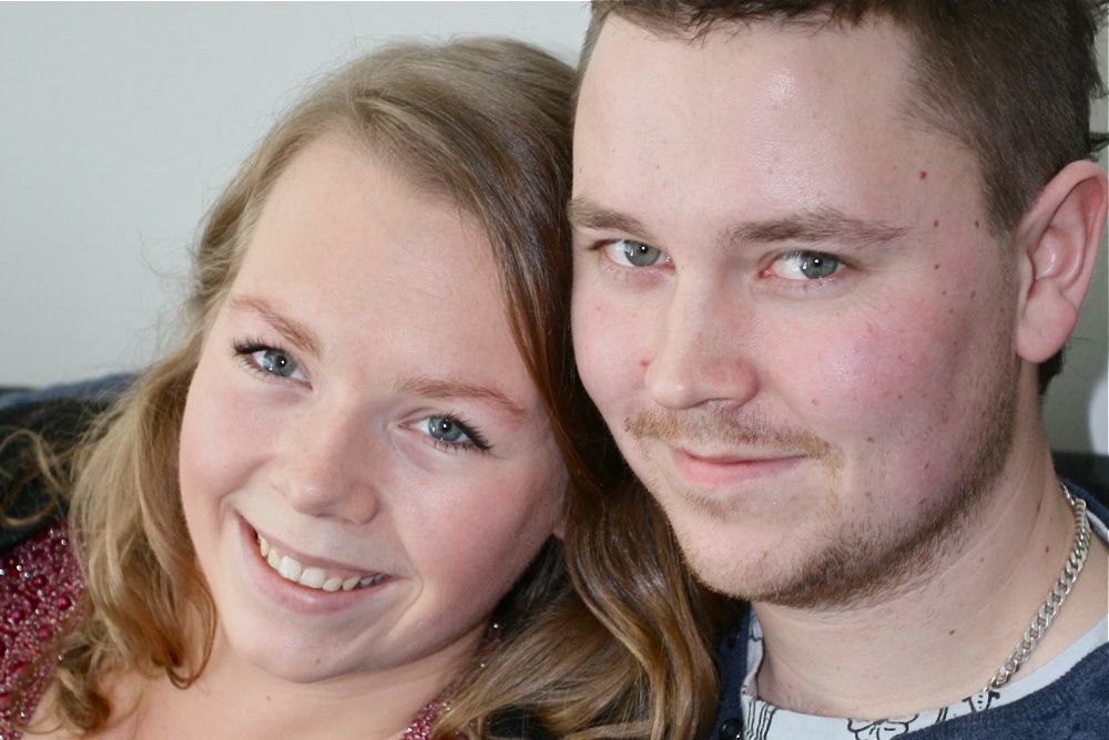 Muskelsyk og nyforelska